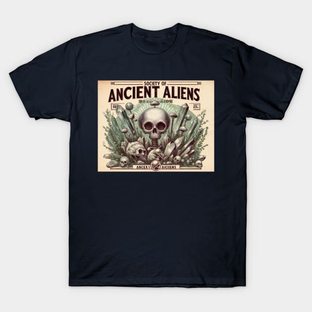 Society of Ancient Aliens T-Shirt by Dead Galaxy